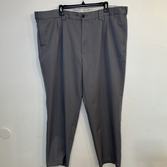 DXL Oak Hill Lot of 6 Dress Pants Pleated Flat Front Size 46x30 - Picture 2 of 16